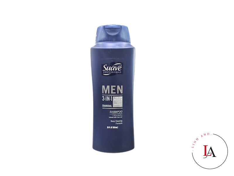 Tắm Suave Men 3in1 828ml